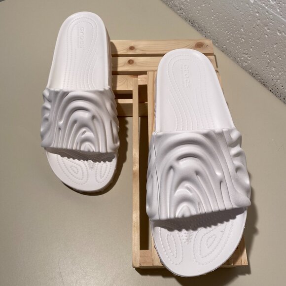 CROCS Salehe Bembury X Pollex Slides NWT Sz 13 - Picture 2 of 11